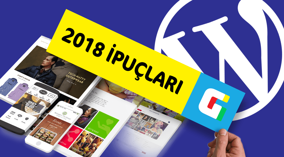 2018'in WordPress Tasarım İpuçları